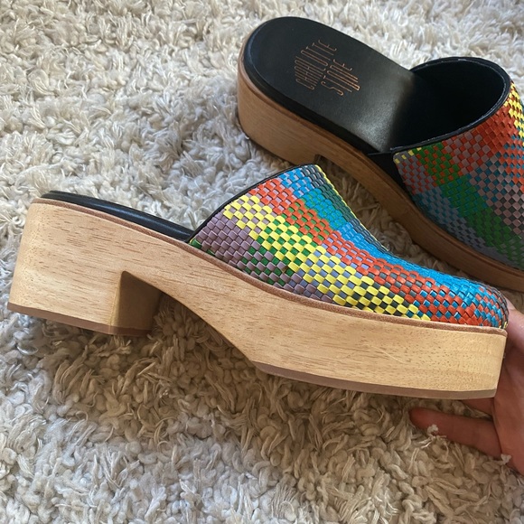 Multi Colored Martino Clog by Charlotte Stone - Picture 4 of 8